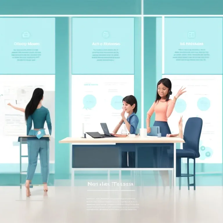 Instructor delivering hands-on AI chatbot training in a professional classroom